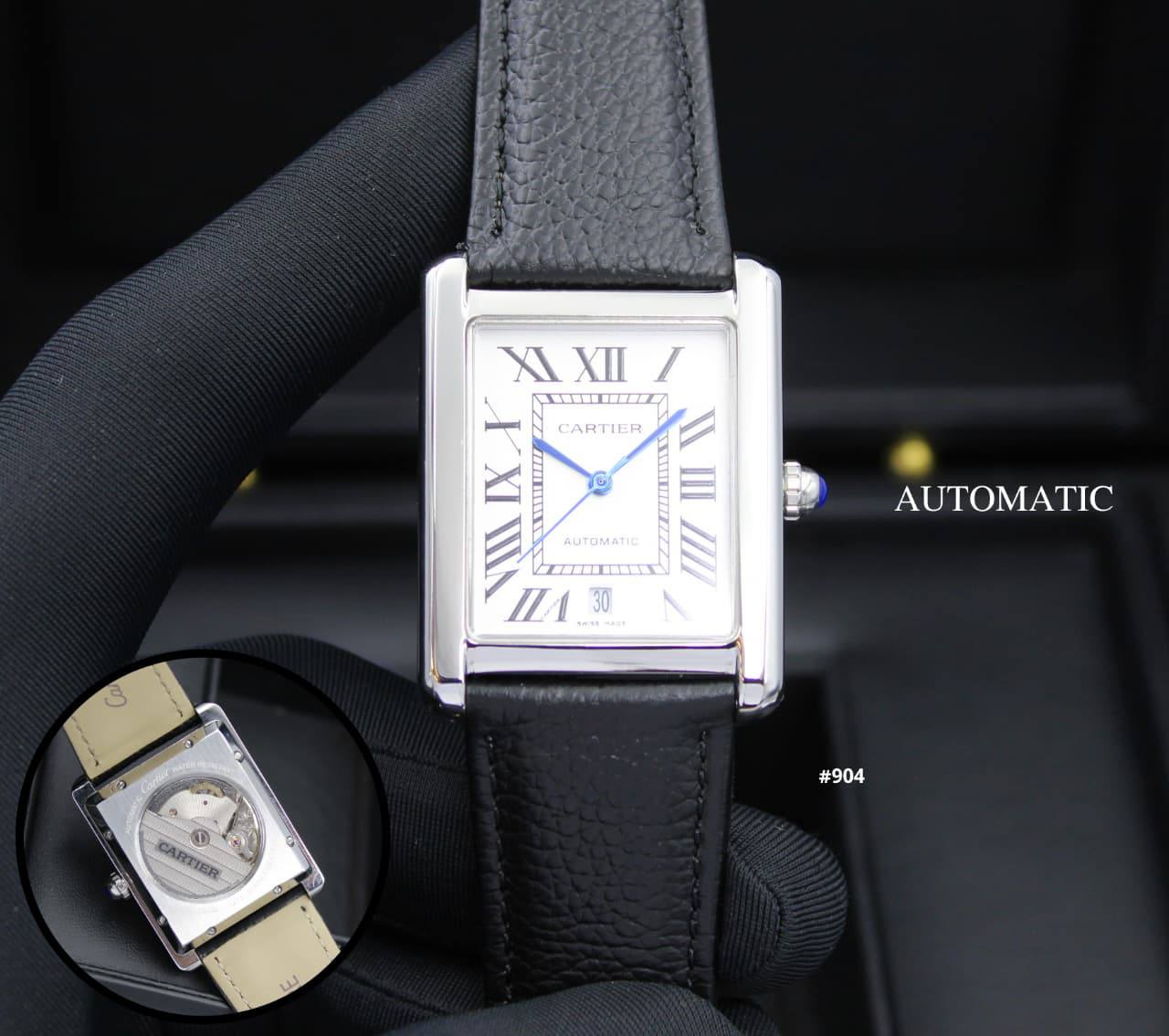 Classic Men's Watch · Leather Strap