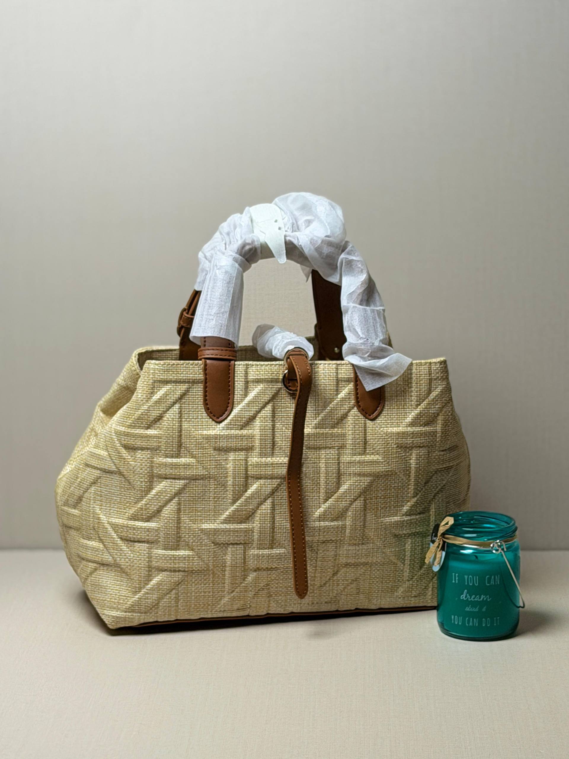 Woven Bucket Bag